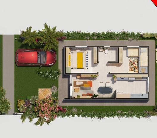 Casa, 2 quartos, 47 m² - Foto 6