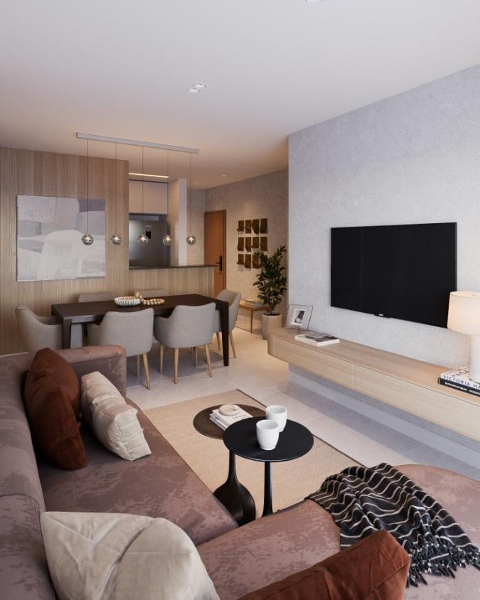 Apartamento, 3 quartos, 105 m² - Foto 2