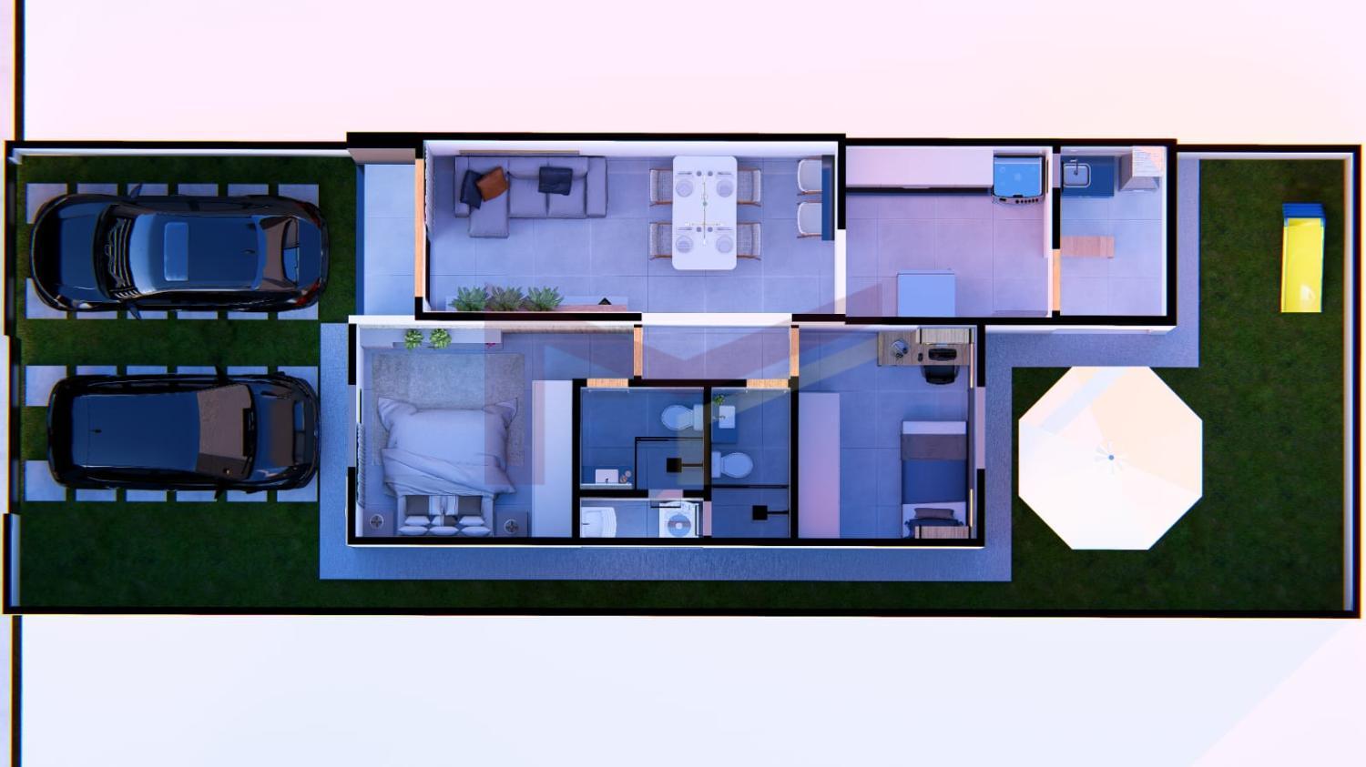 Casa, 2 quartos, 60 m² - Foto 26