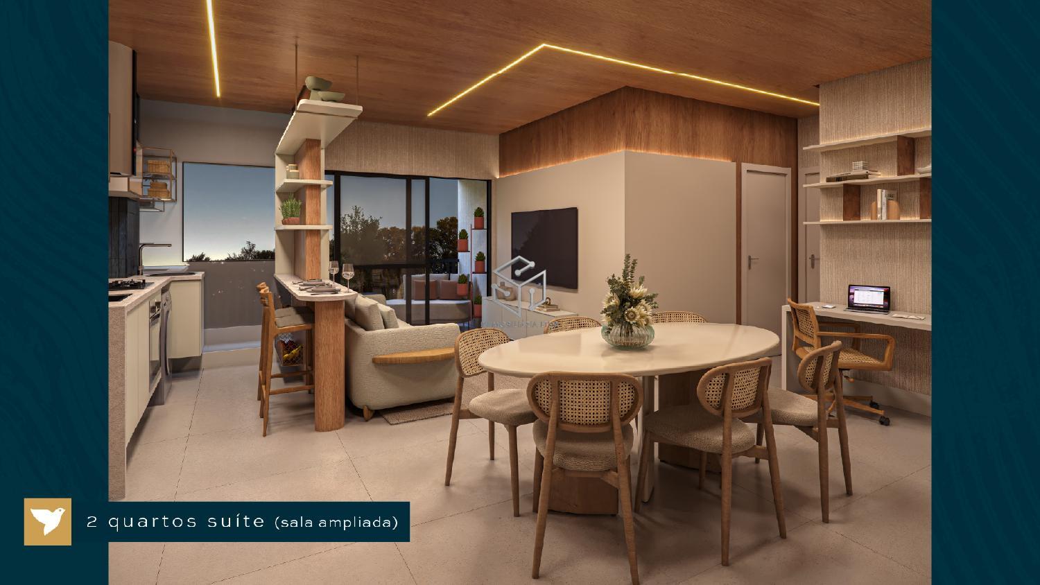 Apartamento, 2 quartos, 50 m² - Foto 2