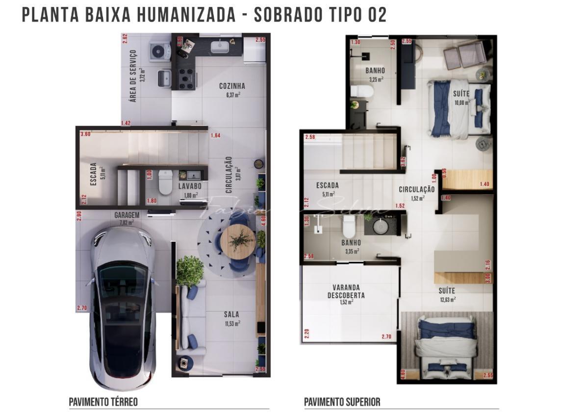 Sobrado, 2 quartos, 81 m² - Foto 20