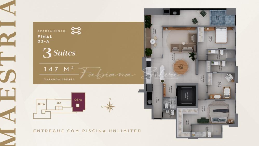 Apartamento, 3 quartos, 132 m² - Foto 11