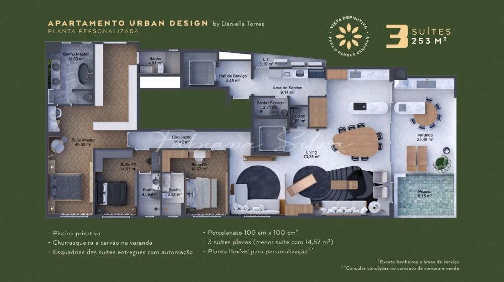 Apartamento, 3 quartos, 253 m² - Foto 5