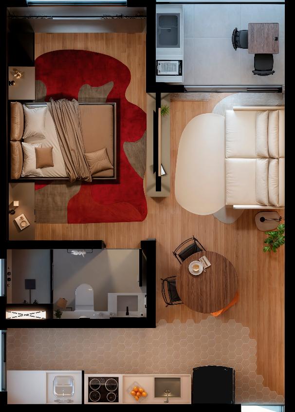 Apartamento, 1 quarto, 44 m² - Foto 24