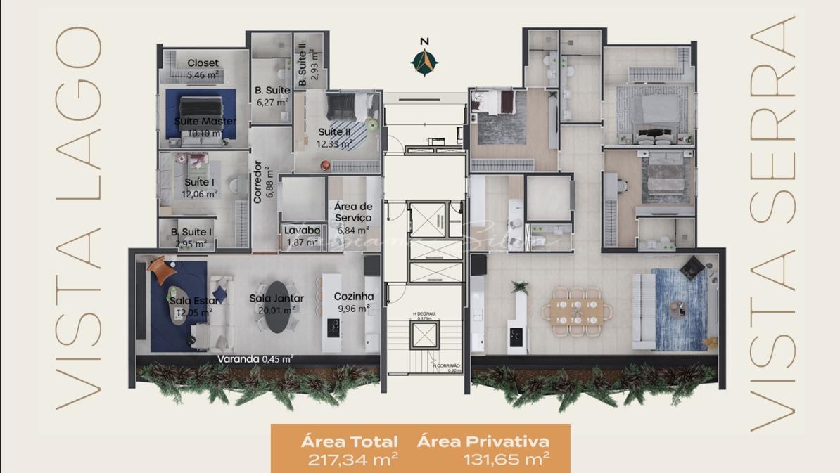 Apartamento, 3 quartos, 131 m² - Foto 8