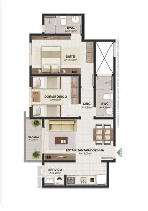 Apartamento, 2 quartos, 67 m² - Foto 21