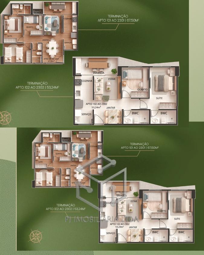 Apartamento, 2 quartos, 53 m² - Foto 16