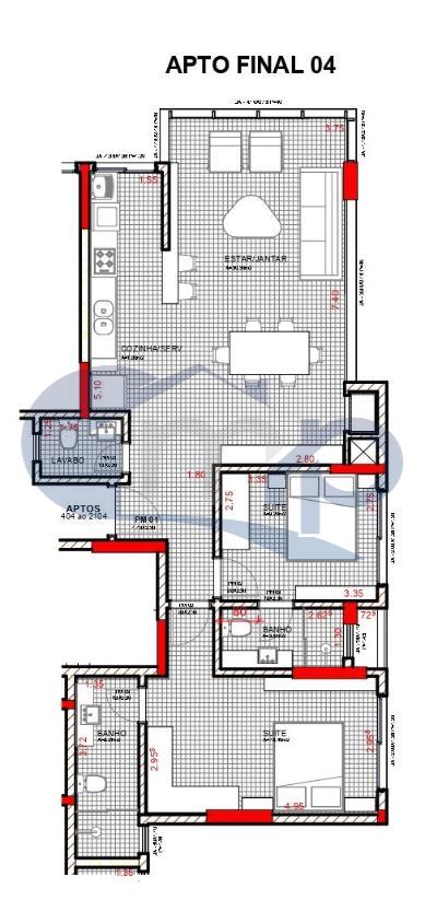 Apartamento, 2 quartos, 87 m² - Foto 13