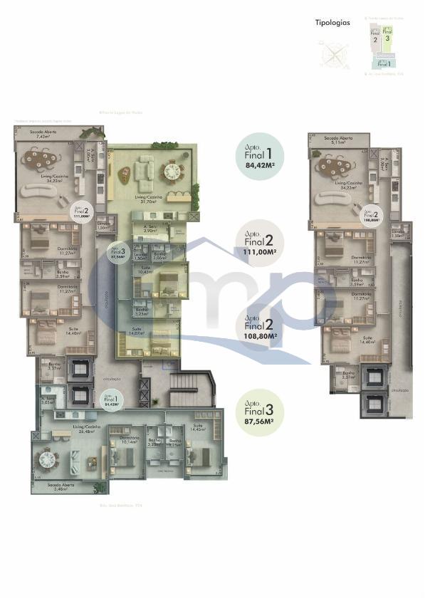 Apartamento, 3 quartos, 108 m² - Foto 19