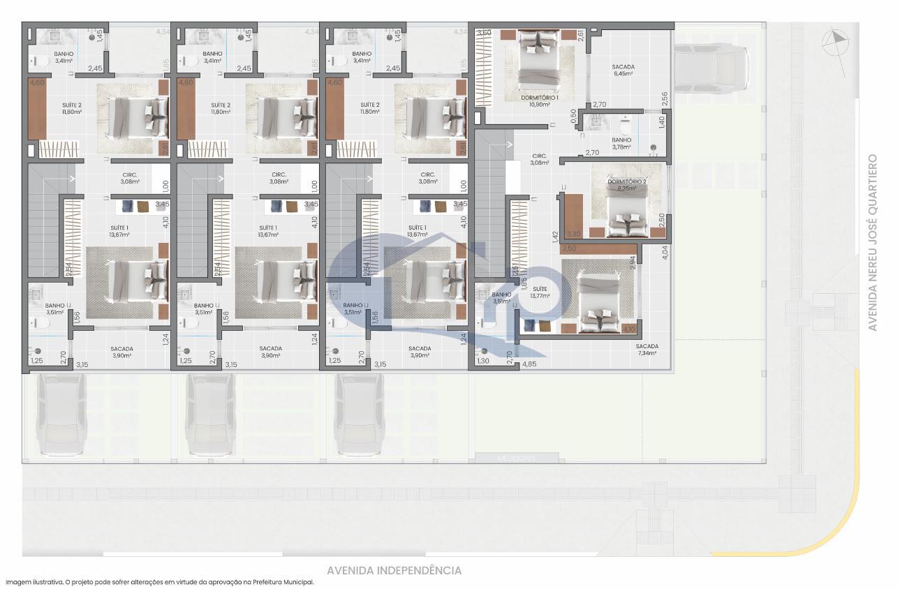 Sobrado, 3 quartos, 124 m² - Foto 4
