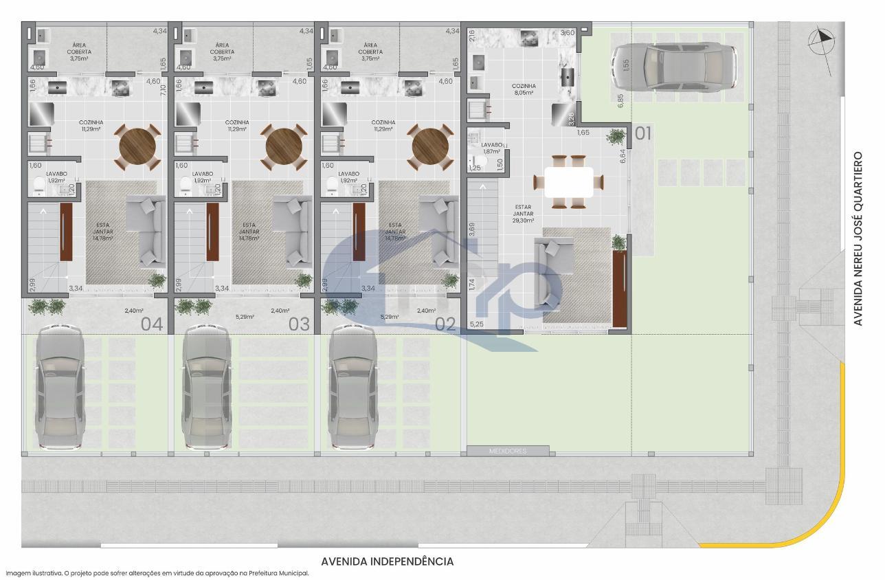 Sobrado, 3 quartos, 124 m² - Foto 5