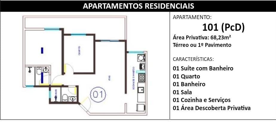 Apartamento, 2 quartos, 58 m² - Foto 14