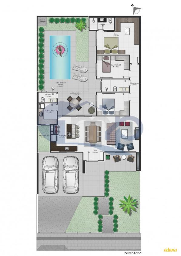 Casa, 3 quartos, 173 m² - Foto 19