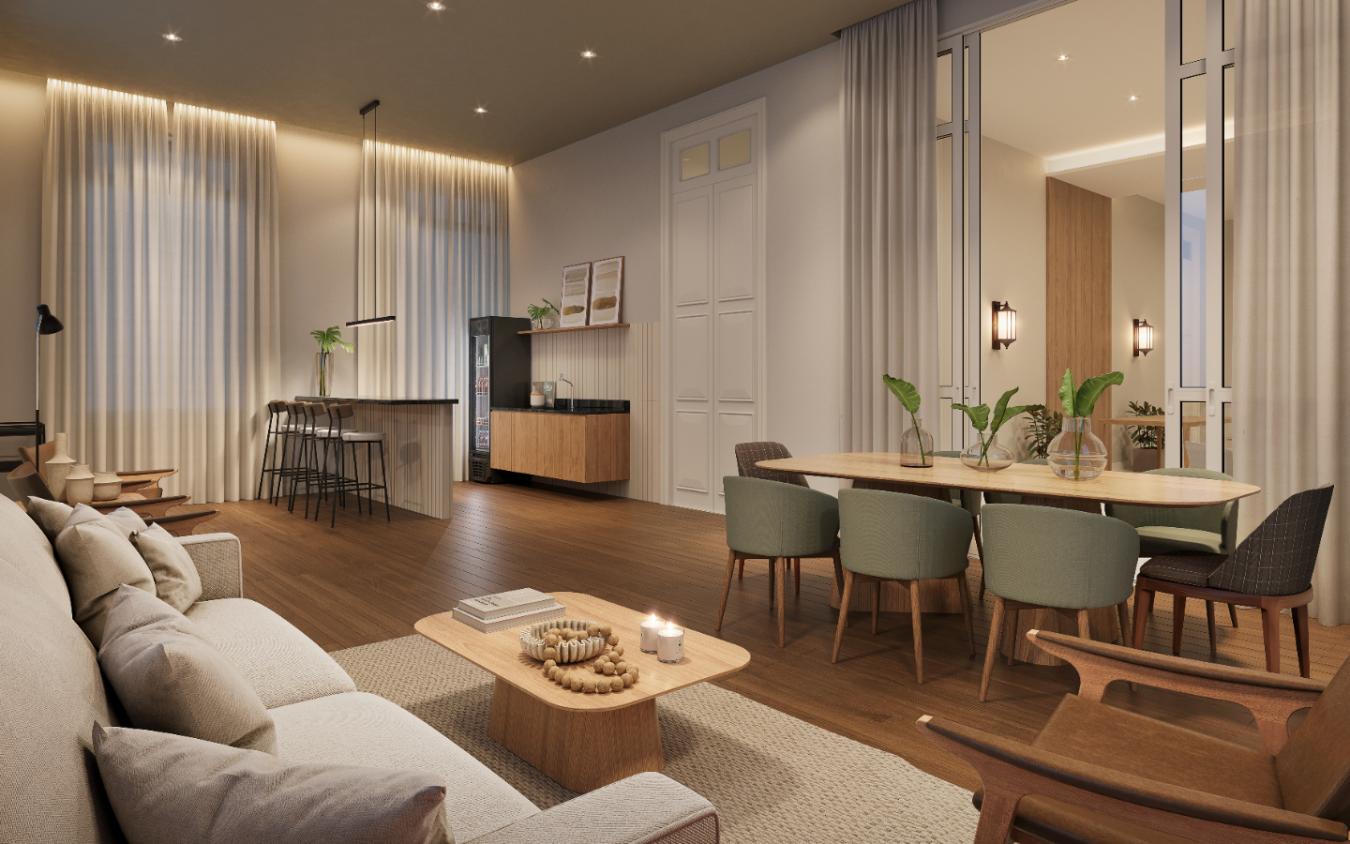 Apartamento, 2 quartos, 52 m² - Foto 2