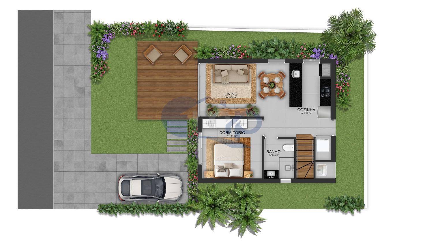 Casa, 2 quartos, 100 m² - Foto 8