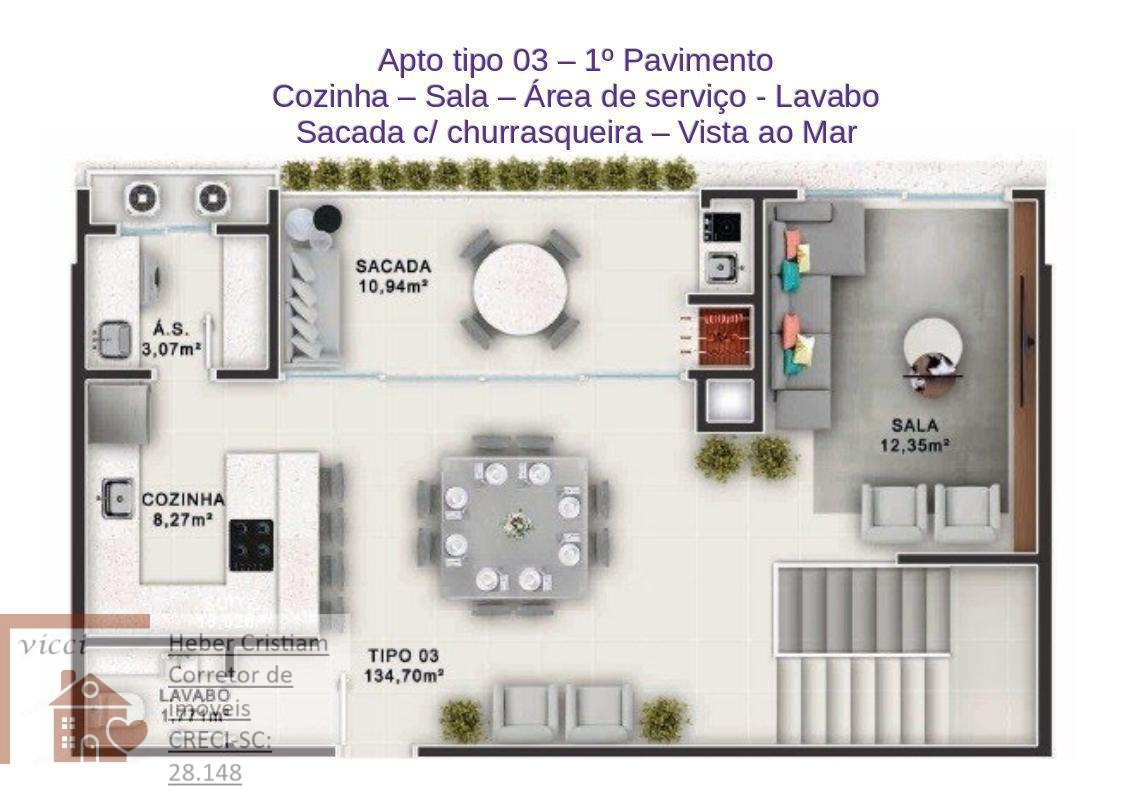 Apartamento, 2 quartos, 77 m² - Foto 7