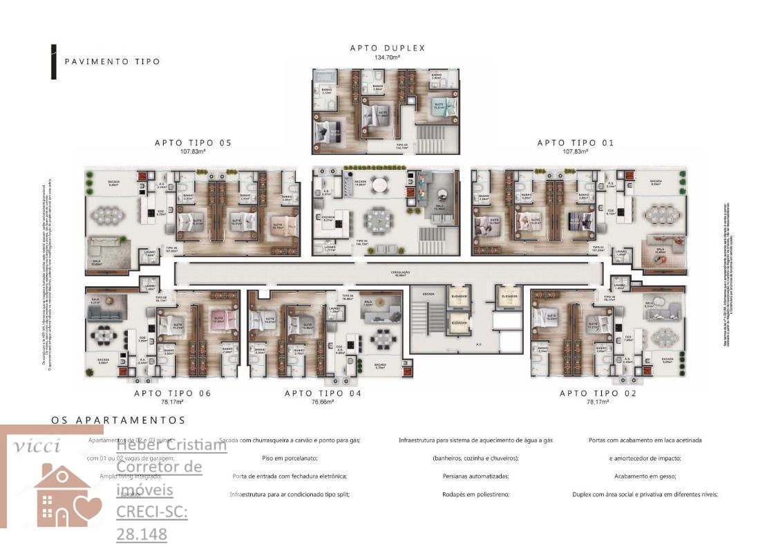 Apartamento, 2 quartos, 77 m² - Foto 5