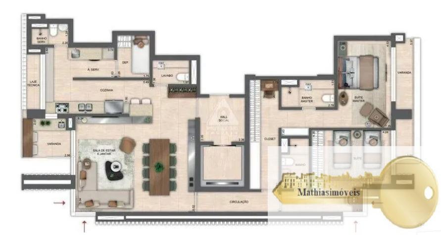 Apartamento, 2 quartos, 140 m² - Foto 14