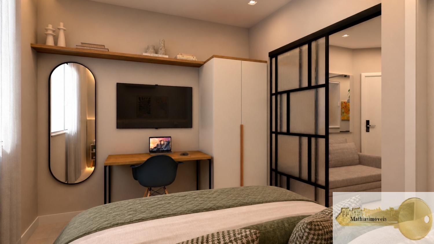 Apartamento, 1 quarto, 35 m² - Foto 3