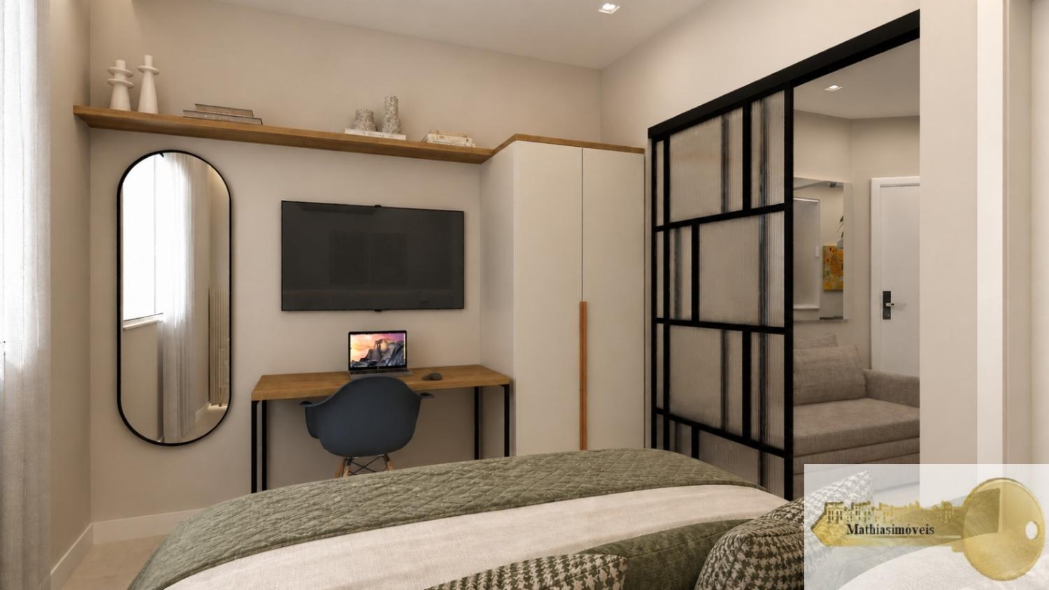 Apartamento, 1 quarto, 35 m² - Foto 9