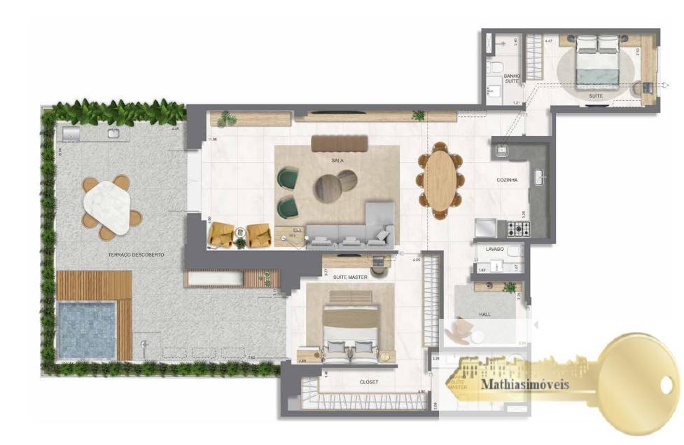 Apartamento, 2 quartos, 194 m² - Foto 1