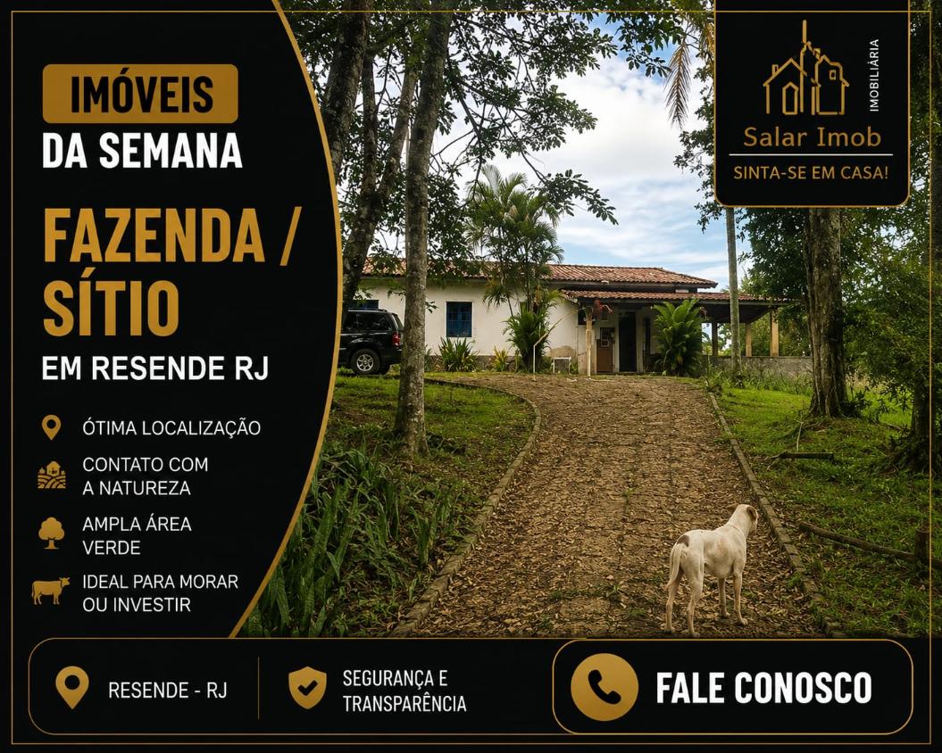 Fazenda, 4 quartos - Foto 1
