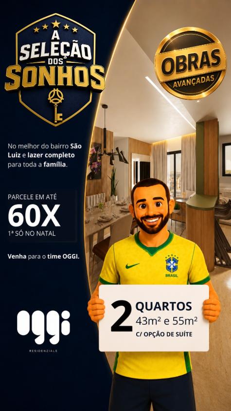 Apartamento, 2 quartos, 55 m² - Foto 2