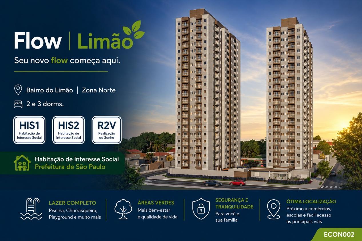 Apartamento no Bairro do Limão