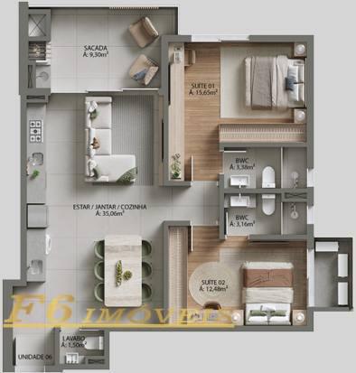Apartamento, 3 quartos, 117 m² - Foto 11