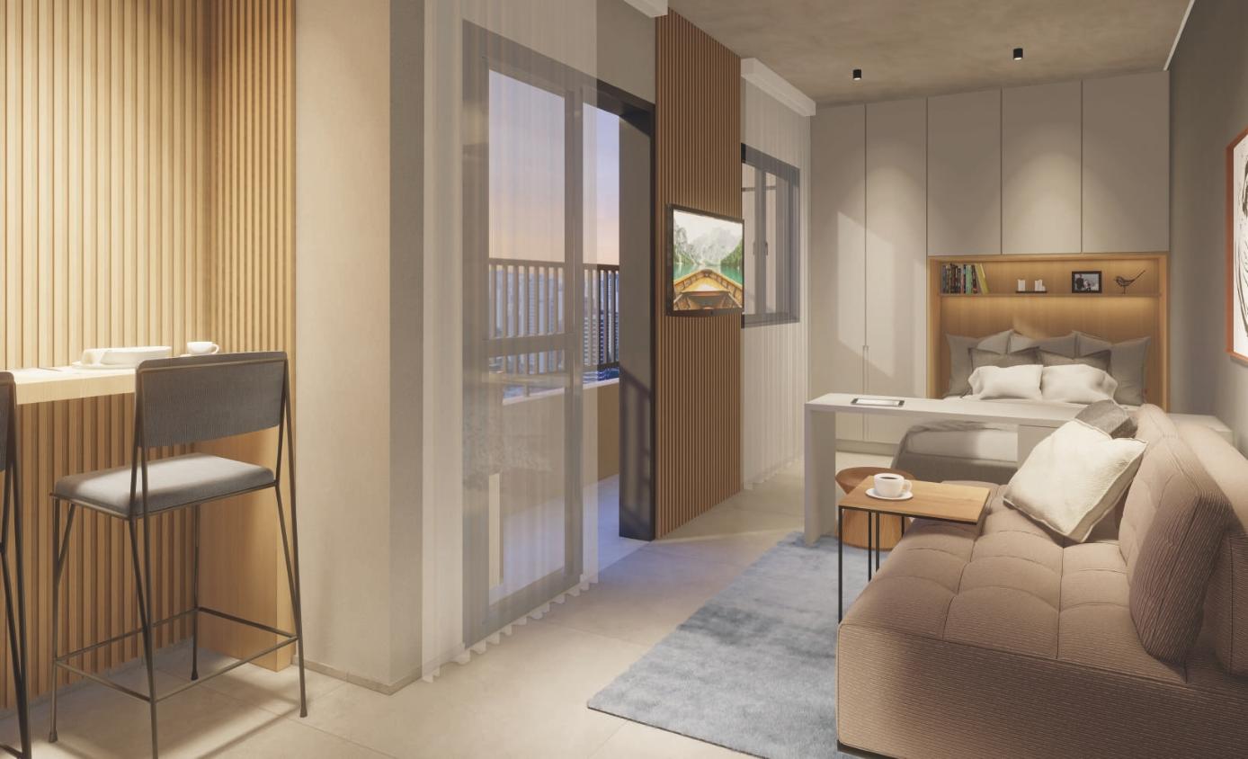 Apartamento, 2 quartos, 37 m² - Foto 6