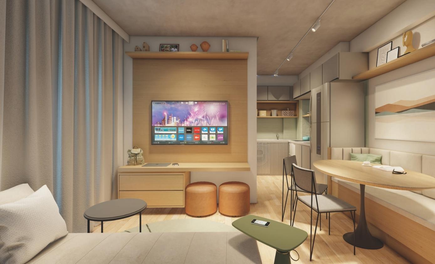 Apartamento, 2 quartos, 37 m² - Foto 2