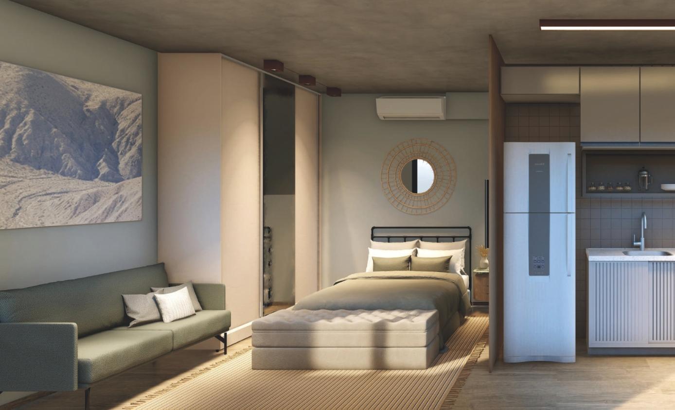 Apartamento, 2 quartos, 37 m² - Foto 9