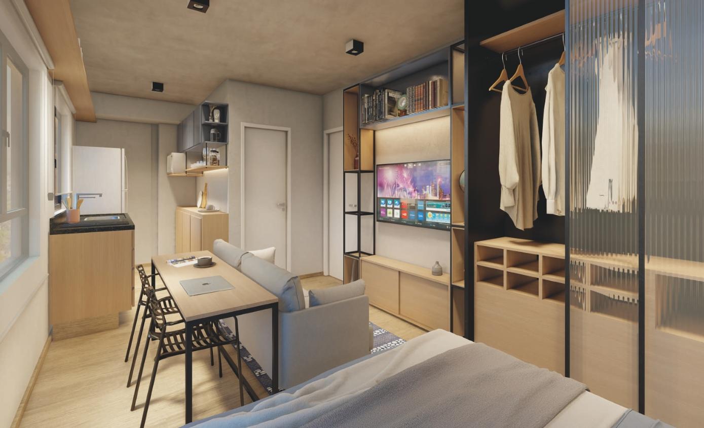 Apartamento, 2 quartos, 37 m² - Foto 5