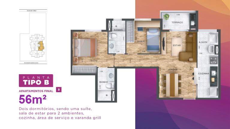 Apartamento à venda na freguesia do ó