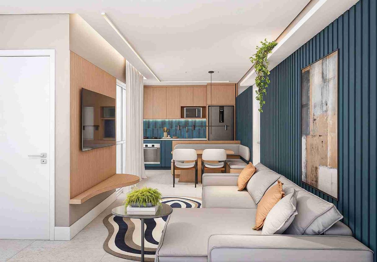 Apartamento, 2 quartos, 66 m² - Foto 1