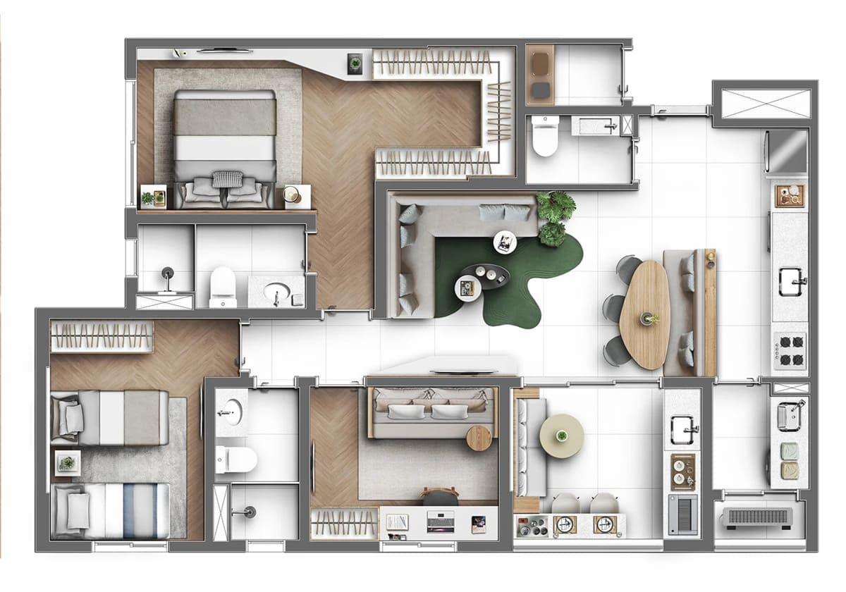 Apartamento, 2 quartos, 66 m² - Foto 30