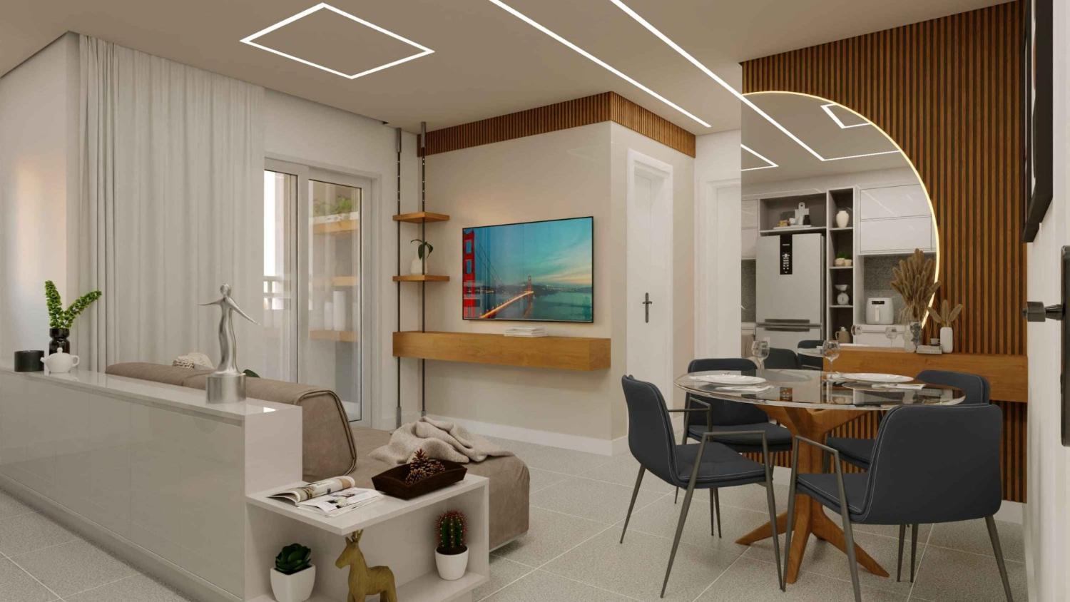 Apartamento, 2 quartos, 48 m² - Foto 1