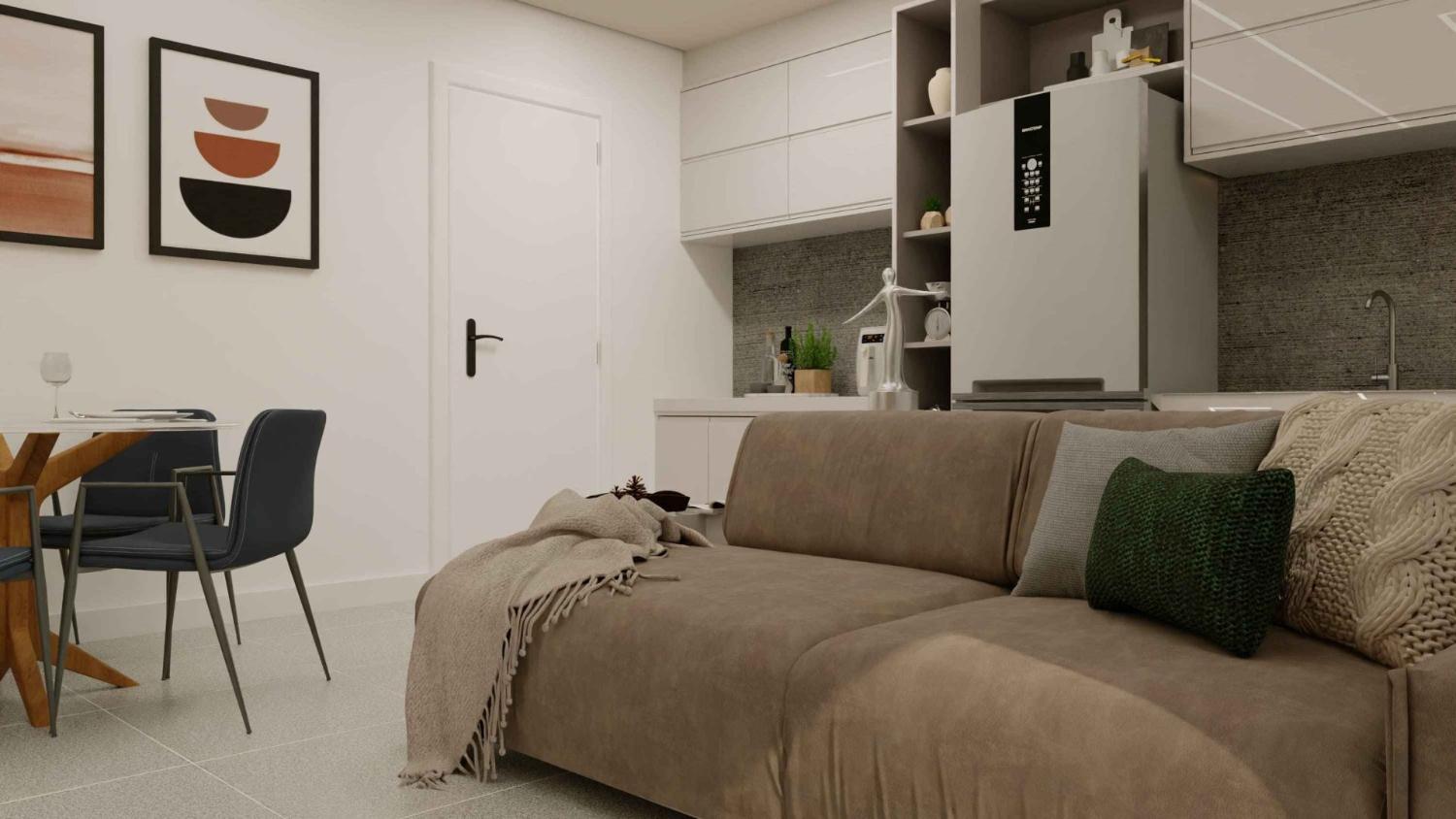 Apartamento, 2 quartos, 48 m² - Foto 3
