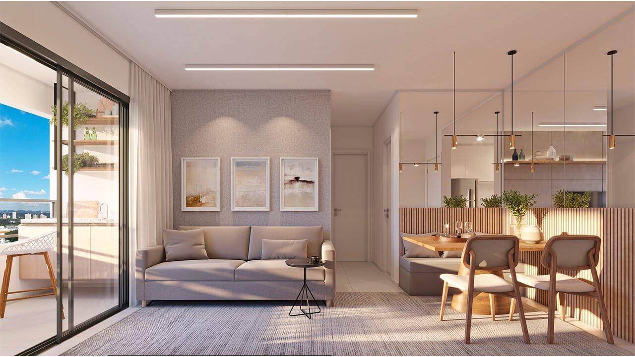 Apartamento, 3 quartos, 66 m² - Foto 3