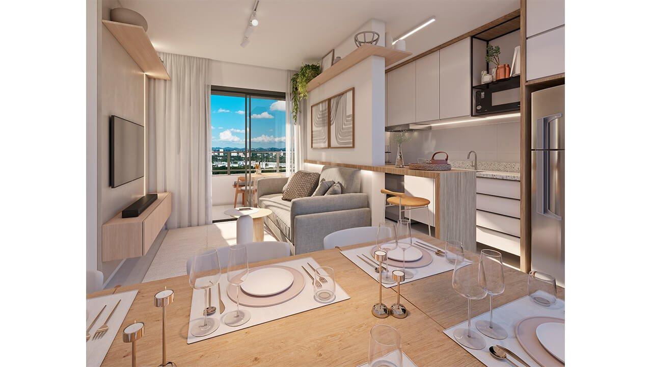 Apartamento, 3 quartos, 66 m² - Foto 2