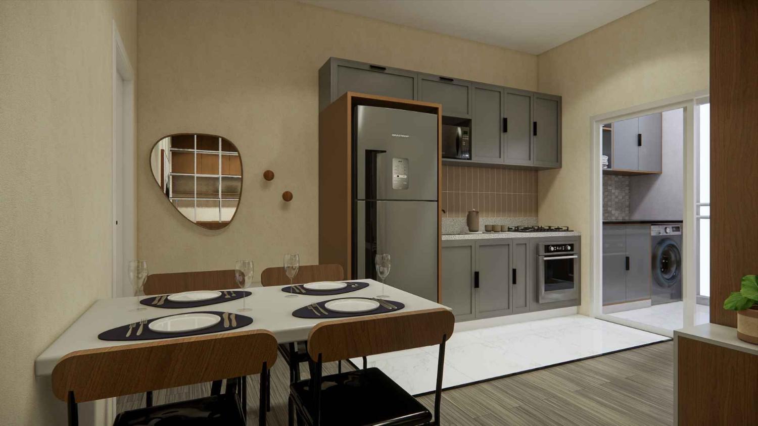Apartamento, 2 quartos, 58 m² - Foto 2