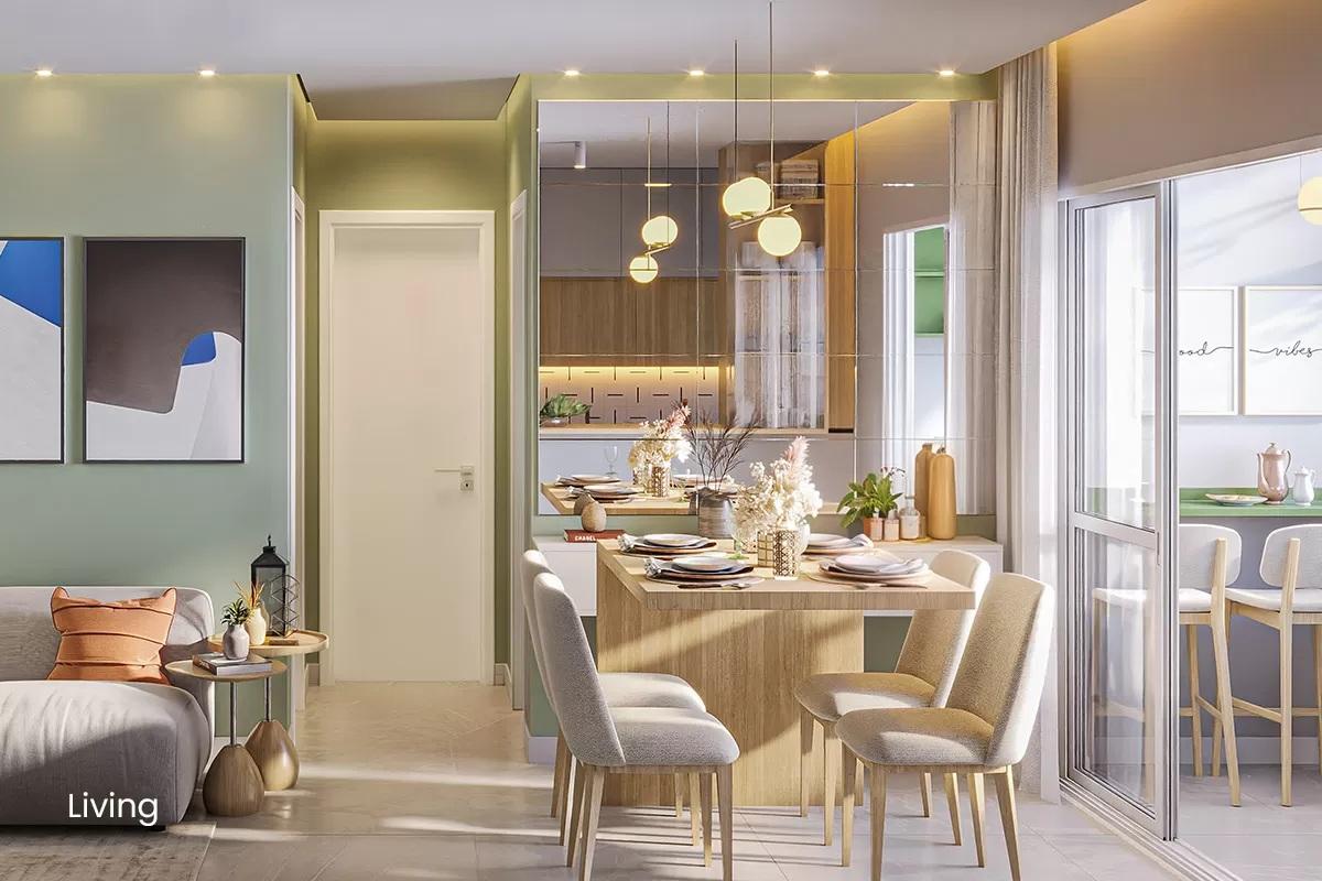 Apartamento, 2 quartos, 58 m² - Foto 2