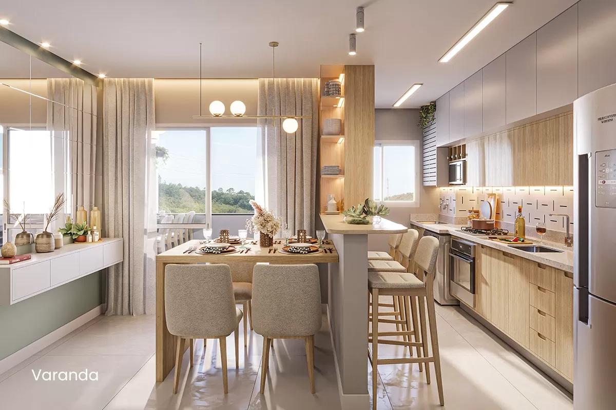 Apartamento, 2 quartos, 58 m² - Foto 1