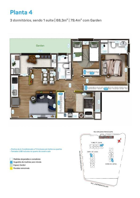 Apartamento, 3 quartos - Foto 28