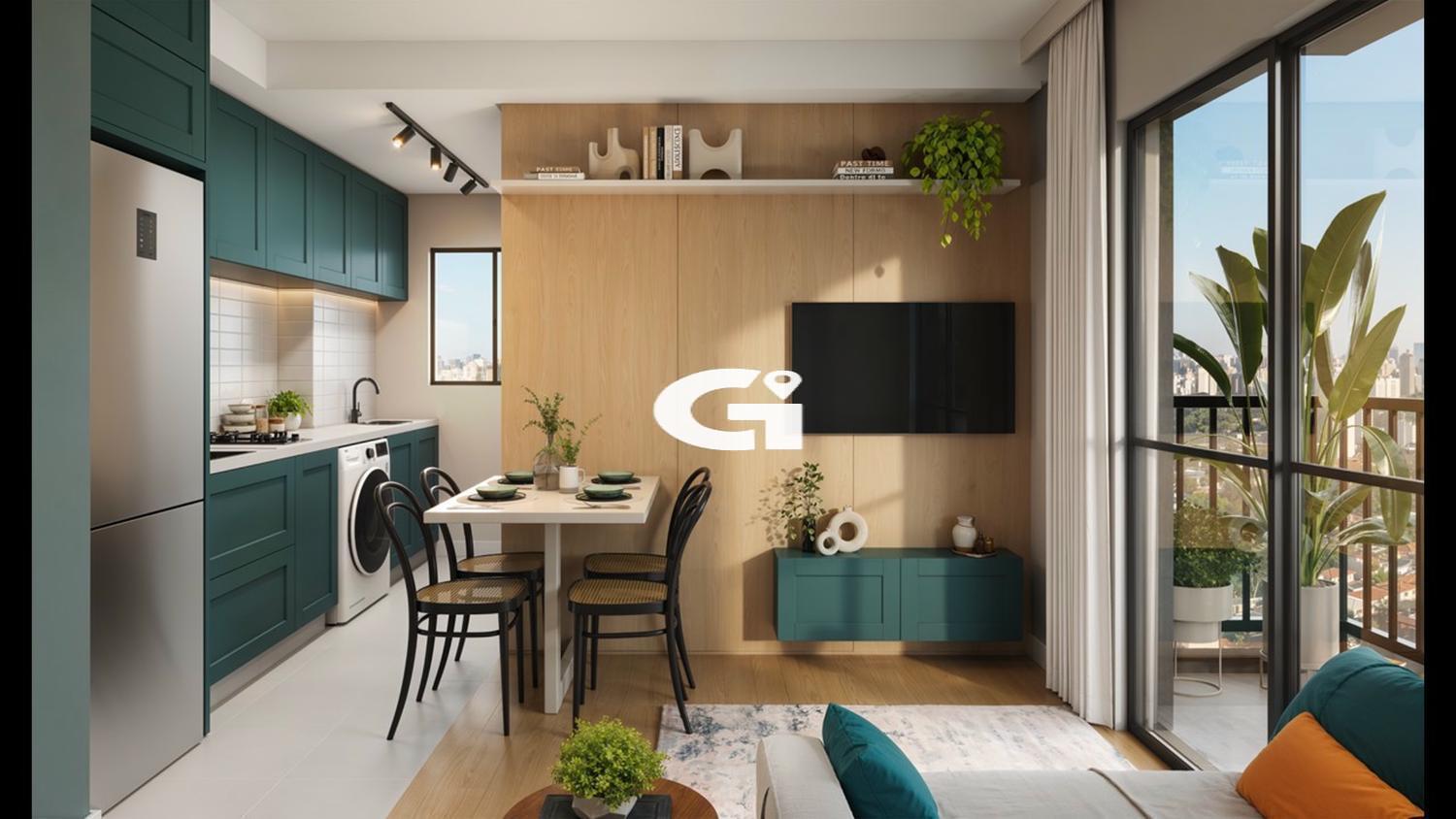 Apartamento, 2 quartos, 33 m² - Foto 6