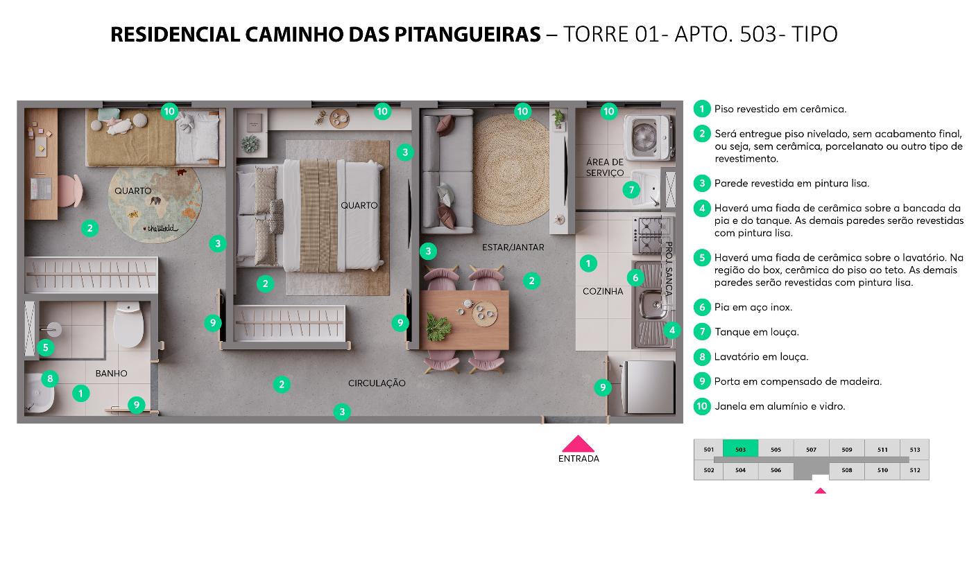 Apartamento, 2 quartos, 38 m² - Foto 15