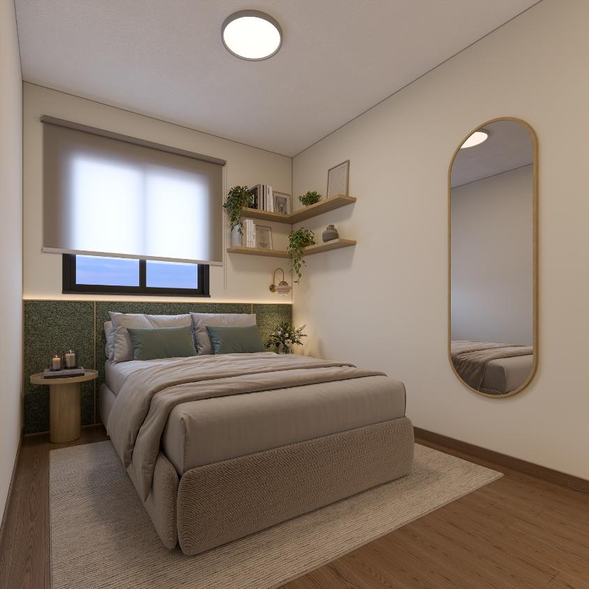 Apartamento, 2 quartos, 43 m² - Foto 3