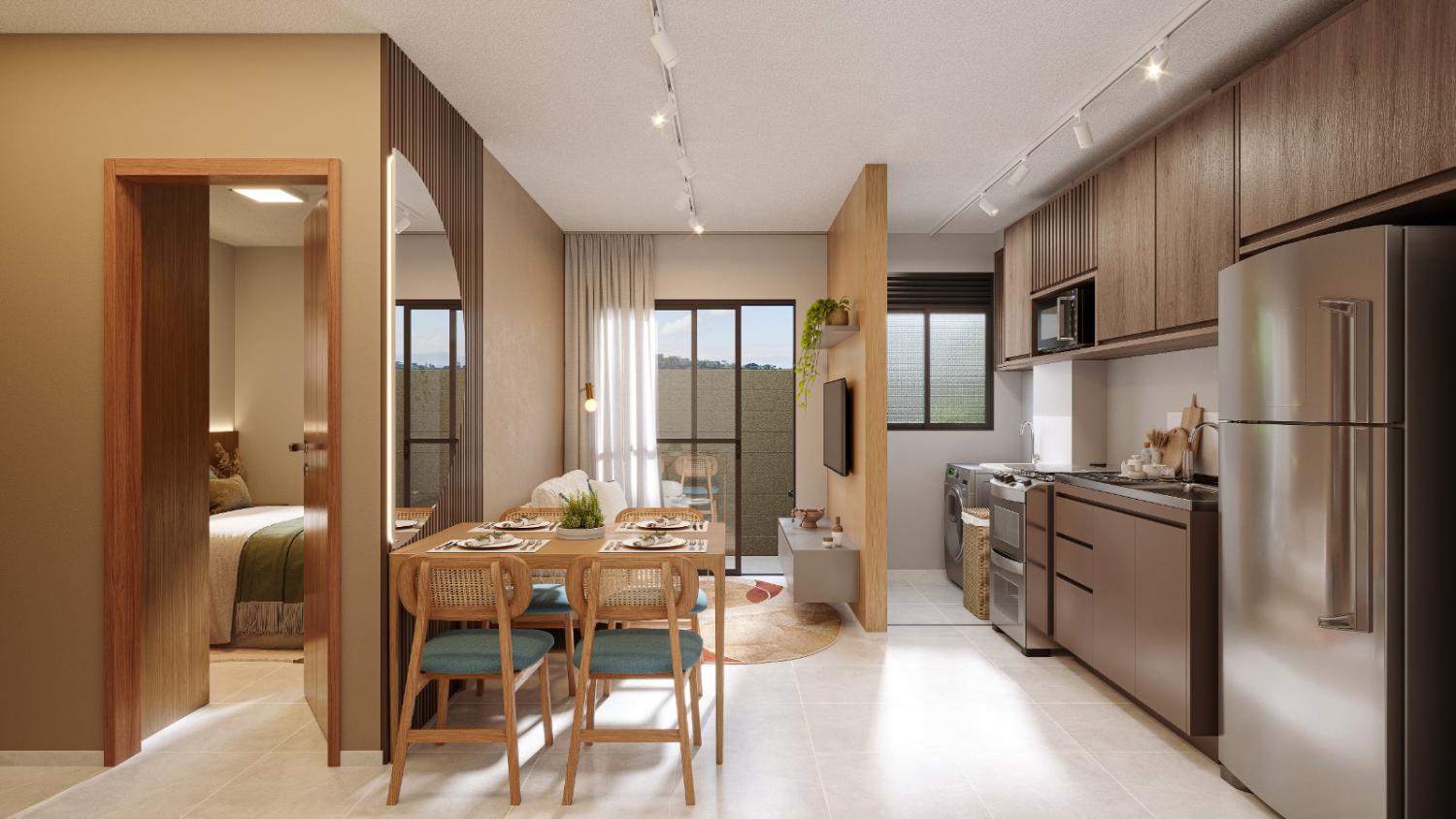 Apartamento, 2 quartos, 38 m² - Foto 1