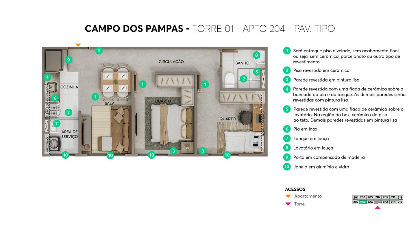 Apartamento, 2 quartos, 38 m² - Foto 8