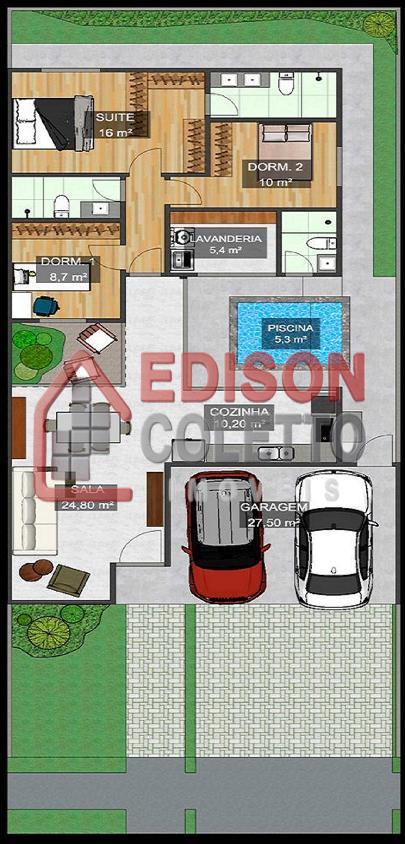 Casa de Condomínio, 3 quartos - Foto 43